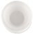Dart 12BWWCR 10-12 oz White Unlaminated Foam Bowl (Case of 1000)