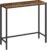 HOOBRO Narrow Console Table, 29.5″ Small Entryway Table, Thin Sofa Side Display Table, for Hallway, Bedroom, Living Room, Foyer, Rustic Brown and Black BF75XG01