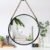 POZINO Round Hanging Mirror, 20″ Rope Wall Mirrors Decorative, Black Metal Frame Circle Mirrors, Farmhouse Wall Mounted Mirrors for Bathroom, Bedroom, Living Room, Entryway, Home Decor
