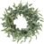 CEWOR 20in Eucalyptus Wreath for Front Door Spring Wreath for Farmhouse Front Porch Home Window Decor