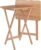 Winsome Alex Set of 2 Foldable Snack Tables, for Living Room, 26″, Natural