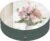 VASUHOME 12″ Round Mirror Centerpieces for Tables, Glass Circle Mirror Plates with Smooth Edge and Cushioned Feet, Ideal for Wedding and Party Decorations, 2mm Thick