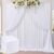 20ft x 10ft Wrinkle Free White Backdrop Curtains for Parties, Polyester Photo Backdrop Drapes 4 Panels 5x10ft for Wedding Graduation Birthday Party Photography Background