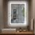 36″x24″ LED Bathroom Mirror with Lights – Front & Backlit Vanity Mirror, Stepless Dimmable, Adjustable Warm White/Natural/Daylight, Anti-Fog, Shatterproof, Memory Function