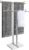Kayfia 40″ Standing Towel Rack with Weighted Marble Base, Width Adjustable & Taller Bathroom Towel Rack Stand, 2-Tier Towel Racks for Bathroom, Multiple Spaces Stainless Steel Brushed Finish