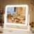 FENNIO Vanity Mirror with Lights 14″×12″ Makeup Mirror with Lights,Lighted Vanity Mirror Tabletop,Smart Touch with 3-Color Lighting,Dimmable,for Vanity Desk Tabletop